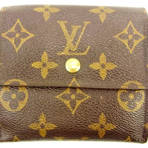 Louis Vuitton Wallet Purse Monogram Brown Woman unisex Authentic Used Y6607 - Picture 2 of 6